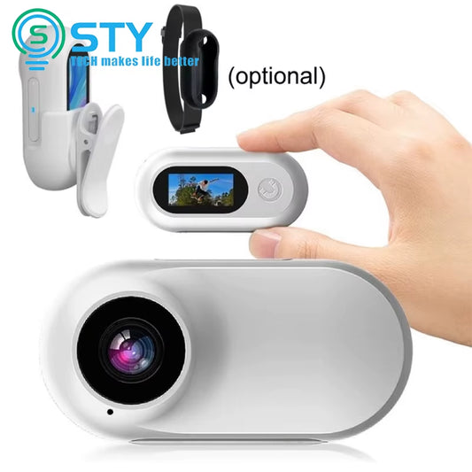 Dropshipping Magnetic Thumb Camera Portable HD Camera Outdoor Cycling Video Cameras